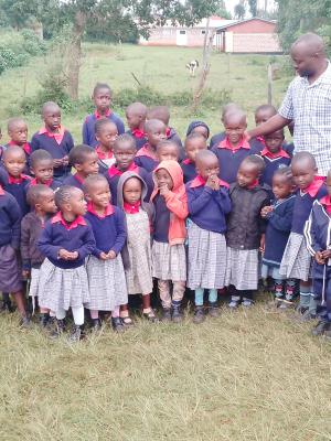 Bei der Kindergartenversammlung