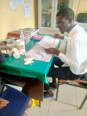 Erfasse die Patientendaten