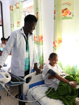 Pflege am Patientenbett