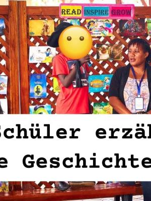 Ein Schüler erzählt eine Geschichte