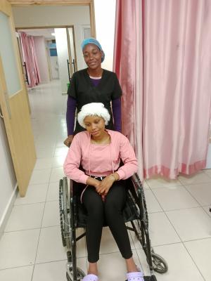 Auf einer Krankenhausstation