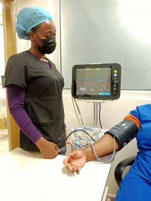 Bei einer medizinischen Untersuchung