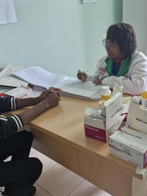 Betreuung eines Patienten