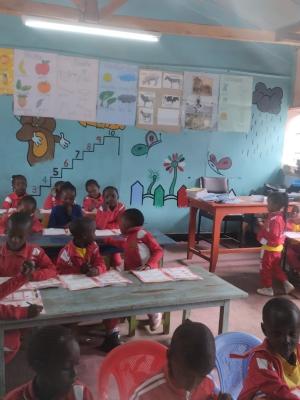 Lernende im Unterricht