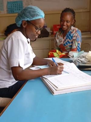 Erfasse die Patientendaten